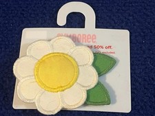 Vintage Gymboree 2010 A Pop Of Daisies Hair Bow Daisy Clip - NEW -