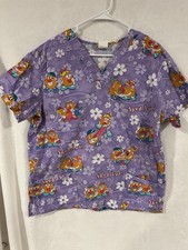 Mr  Mrs Potato Head Size Large Scrub Top