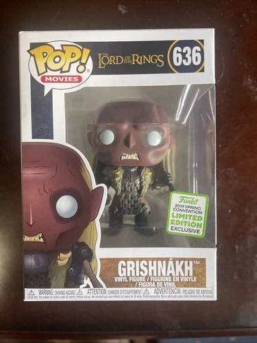 Funko Pop! Lord of the Rings Grishnákh 636 Exclusive Spring Convention