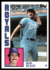 Bud Black 1984 Topps #26 Kansas City Royals MLB READ FREE SHIPPING AutographDen