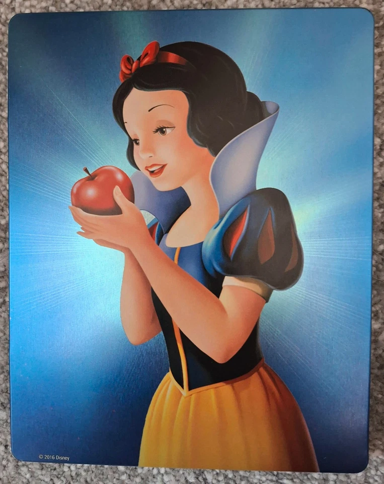 DISNEY'S SNOW WHITE AND THE SEVEN DWARFS - UK LENTICULAR BLU RAY STEELBOOK  - Image 2 of 3