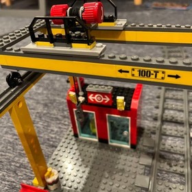 LEGO City Cargo Train 60052 In 2014 Used Retired Comp W/Manuals