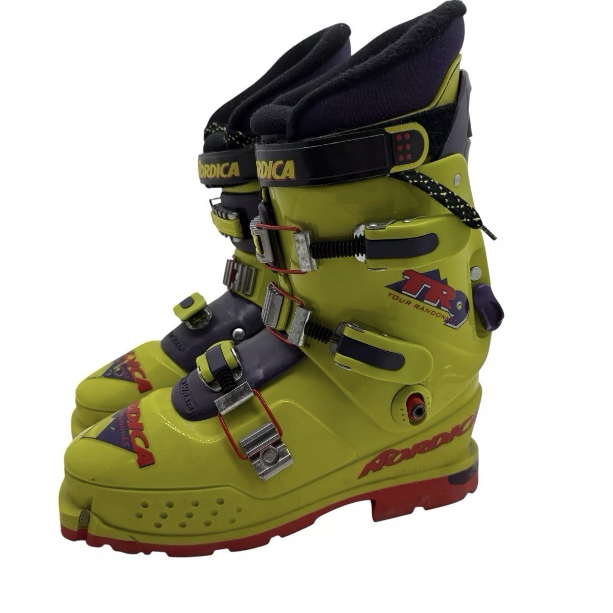 SALOMON Scarponi da sci Nordica TR9 misura 27 27 5 Tour Randonee Vibram Touring Downhill Alpine