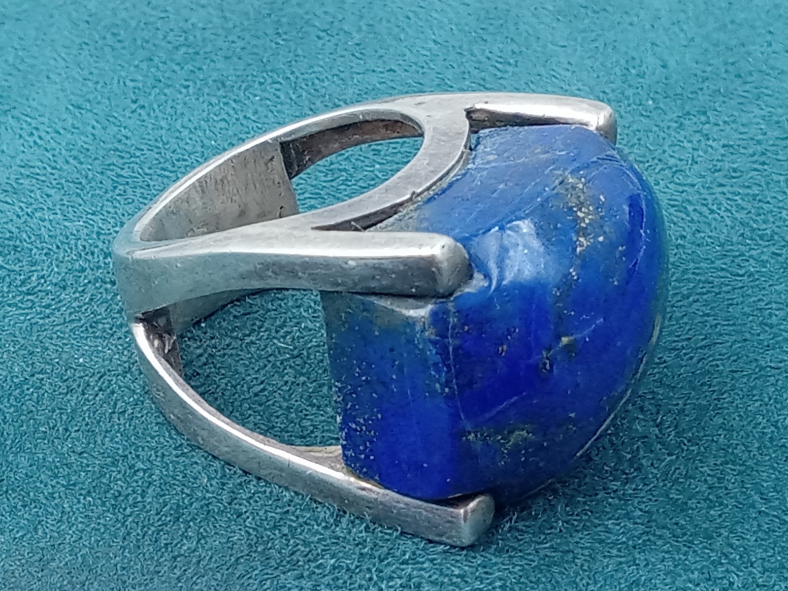 Fine Statement Sterling Silver Ring Rectangular C… - image 6