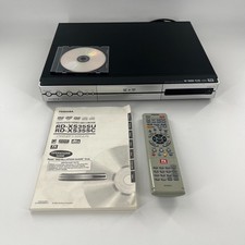 Toshiba RD-XS35 HDD DVD DVR Recorder 160GB w Remote Manual Disc WORKS TESTED