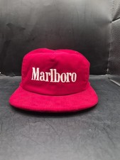 Vintage 90s Marlboro Essential Red Corduroy S...