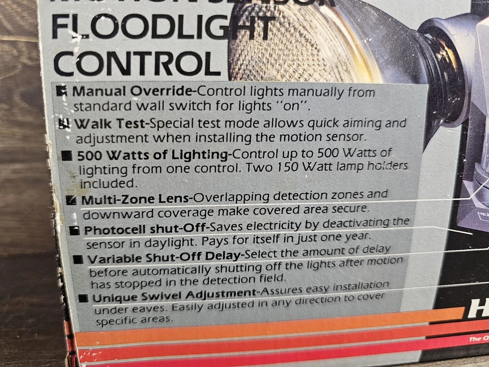 Heath Zenith Reflex Infrared Motion Sensor Light Control SL-5410A - Image 3 of 4