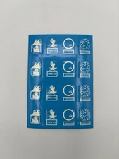 Vintage Radiohead-OK Computer-Album Promo Sticker Sheet-RARE-1998