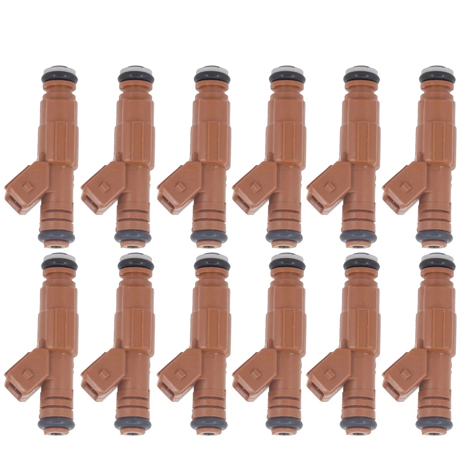 New Set of 12pcs Fuel Injectors 0280155831 For Volvo S60 S80 C70 V70 Xc70 Xc90 - Imagem 2 de 4