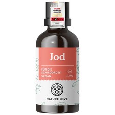 NATURE LOVE  Jod Tropfen - 150µg 50ml - alko...