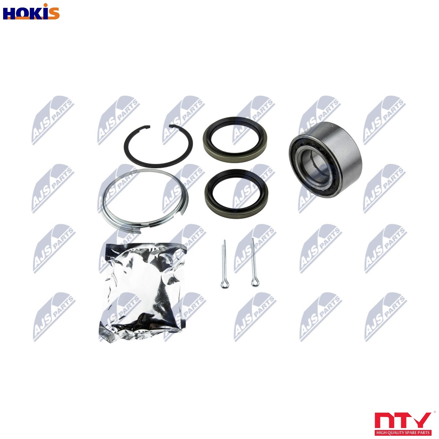 Wheel bearing Front Axle KLP-TY-002 NTY for TOYOTA CAMRY Liftback CAMRY Saloon - Image 13