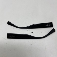 Maui Jim PLUMERIA MJ768-02 GLOSSY BLACK TEMPLE ARM PARTS WITH SCREWS 278N