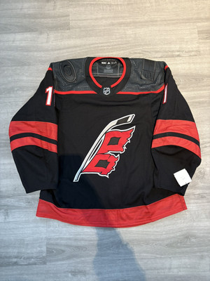 Carolina Hurricanes Made In Canada Adidas Jordan Staal Alternate Jersey  Size 56
