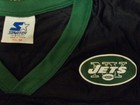 FLAWLESS KEYSHAWN JOHNSON NEW YORK JETS BLACK STARTER NFL GAME FOOTBALL JERSEY M — photo 6