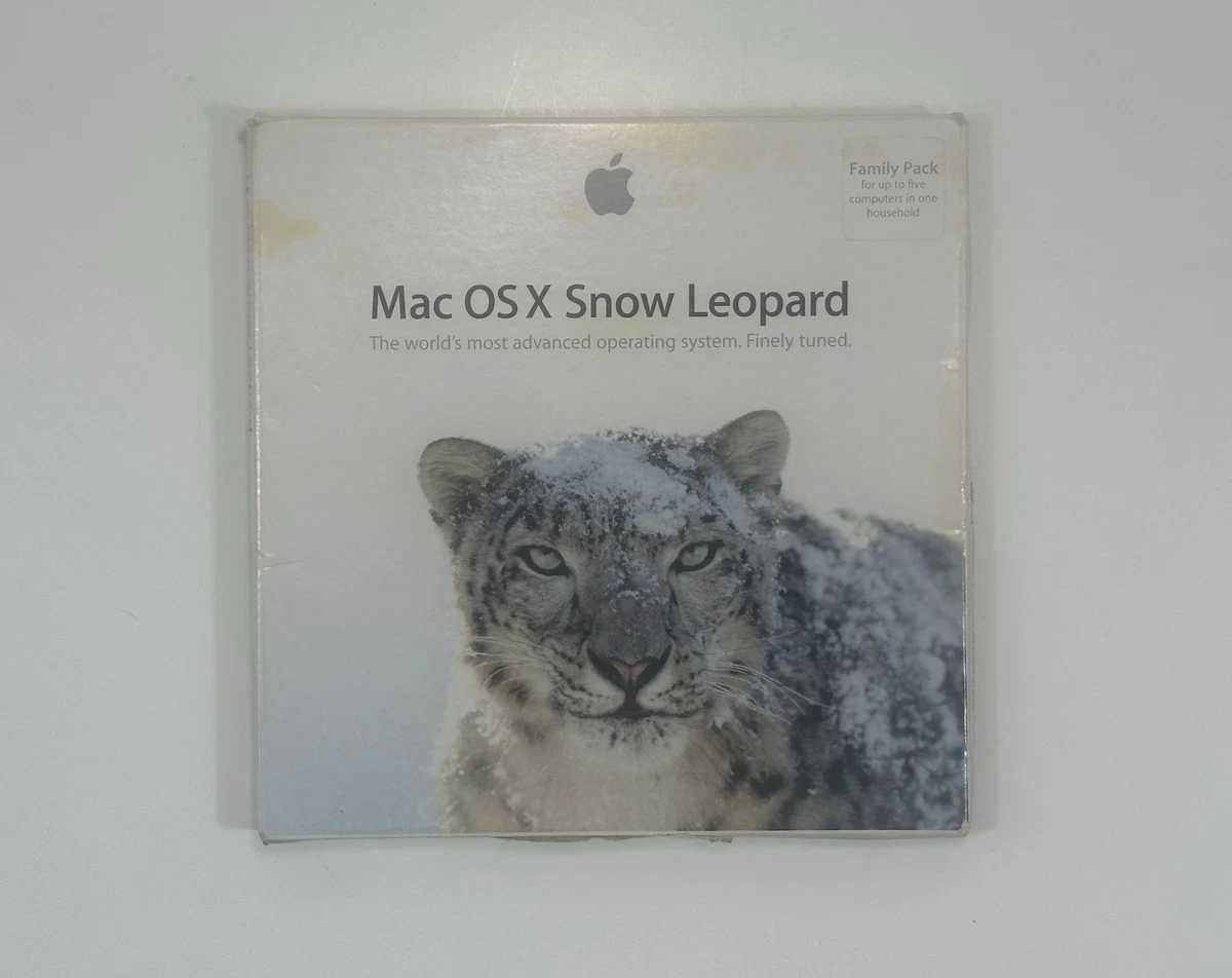 マック オーエス テン スノーレパード Mac Os X Snow Leopard for sale | eBay
