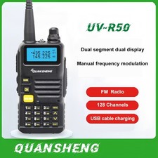 Quansheng UV-R50 VHF UHF Dual Band Radio Comunicador VOX 5W FM Transceiver