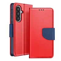 Avizar, Fancy Wallet Etui Galaxy A57 Mit Standfunktion, Blau / Rot