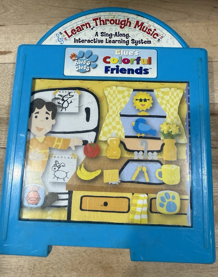 Learn Through Music Lot 2 Cartridges Elmo Blue Clues All About Numbers & Friends - Image 2 of 4