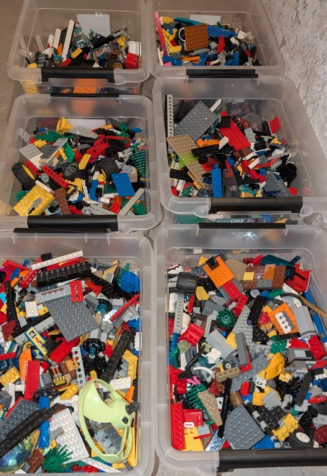 ⚡ 2 KG LEGO® Konvolut Steine Räder Platten Sondersteine Kiloware Ersatzteile ⚡ - Bild 2 von 4