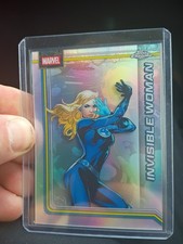 Invisible Woman 2026 Topps Chrome Marvel Refractor #55