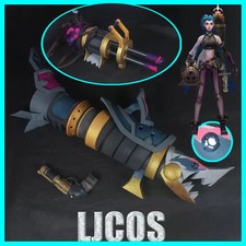 Arcane: League of Legends Jinx Cosplay Minigun Weapon Props Kits EVA Halloween