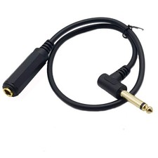 Right Angle Guitar Extension Cord;Seadream Angled 1/4 Male to Female...
