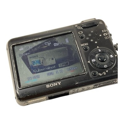 Sony Cyber-shot DSC-T3 5.1MP Digital Camera - Silver for sale