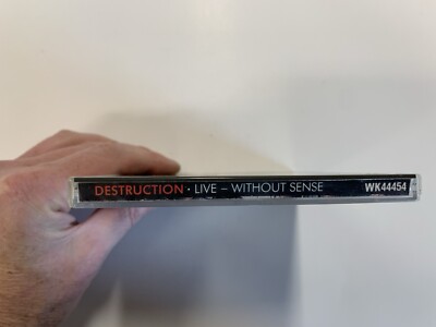 Destruction デストラクションLive Without Sense輸入 Destruction - Live-Without Sense CD 1989 Steamhammer / Noise
