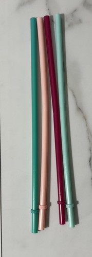 LOT of 4 - Starbucks Barbie Pink, Teal Blue Cold Cups Tumblers - 24 & 16 oz - 第 10/11 張圖片
