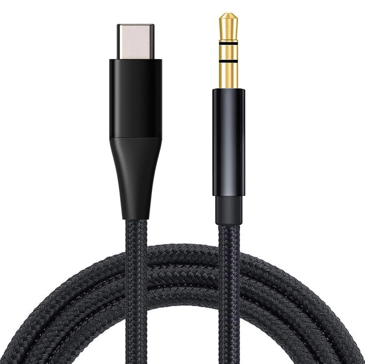 For Samsung Galaxy S22 S23 + Ultra AUX CABLE USB-C 3.5MM CAR STEREO AUDIO  CORD