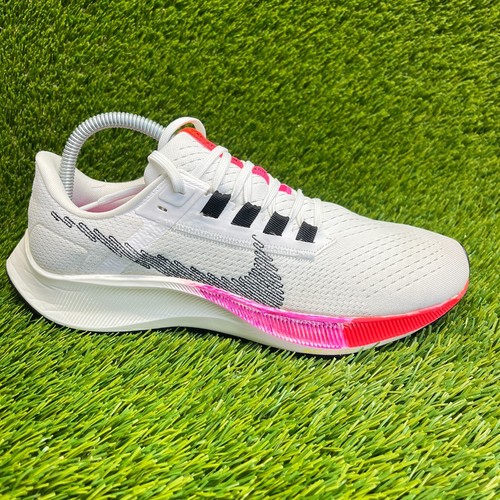 Nike Air Zoom Pegasus 38 Womens Size 8.5 White Athletic Running Shoes Sneakers