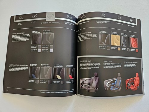 MINI ONE COOPER S D 104 PAGES SALES BROCHURE 2008 - Picture 5 of 6