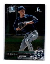 2017 Bowman Draft Chrome Sam Carlson  BDC-184