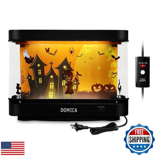 DOMICA Halloween Decorations Halloween Decor, Night Light with Timer for Bedr