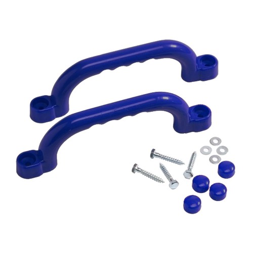 2 Handgriffe + Lenkrad + Fernrohr Zubehörset Sparset Spielturm Set Zubehör blau - Bild 5 von 7