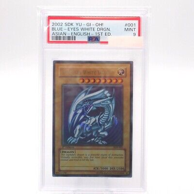 YuGiOh PSA9 Blue Eyes White Dragon SDK-001 Ultra 1st Edition YuGiOh PSA9 Blue Eyes White Dragon SDK-001 Ultra 1st Edition