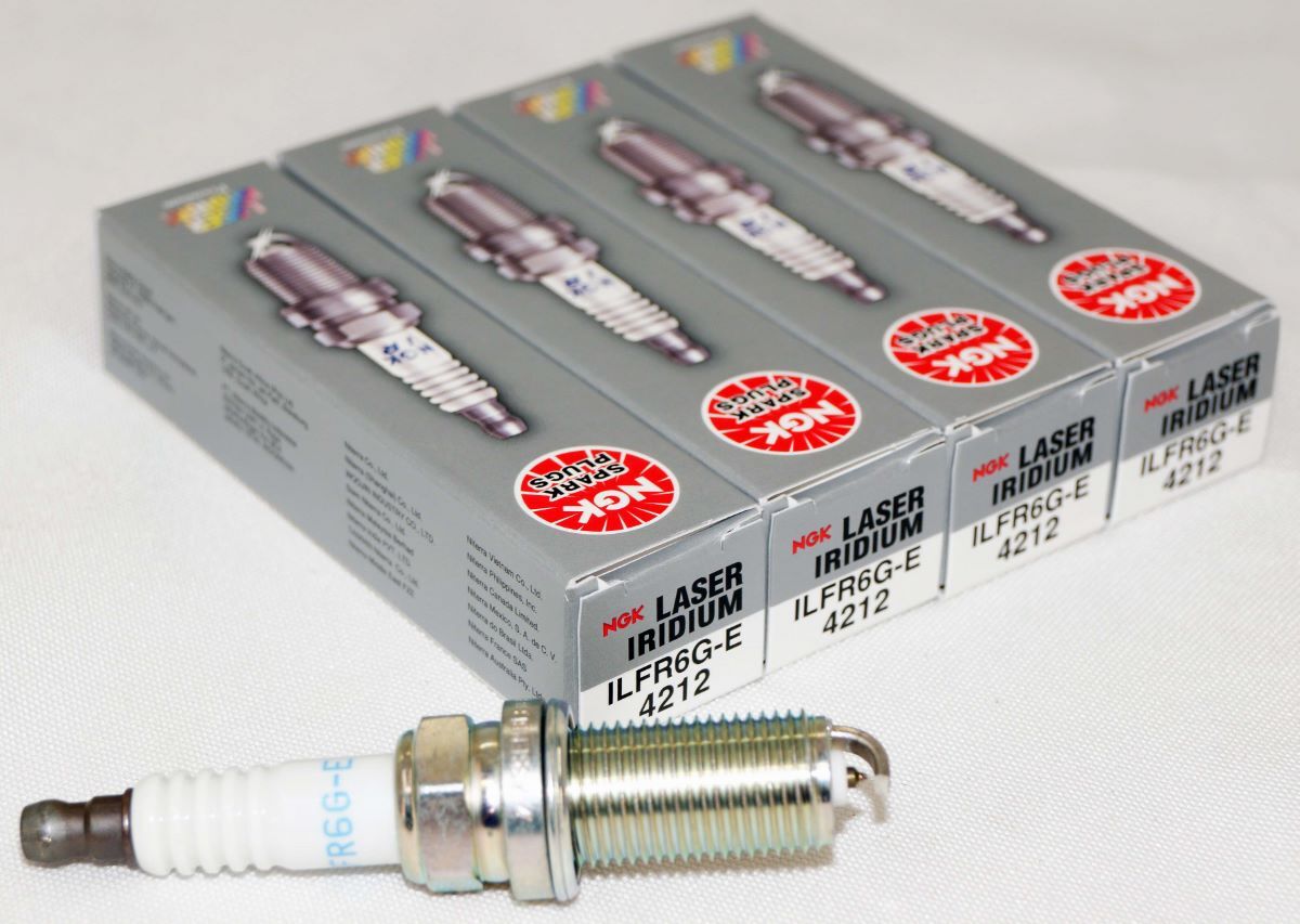 4 Pack Genuine OEM NGK 4212 Iridium Spark Plug ILFR6GE Marine Mariner Mercury