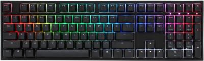 Ducky One 2 MX Backlit PBT Gaming Tastatur - Schwarz RGB LED - Schwarz (USA) (