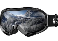 OutdoorMaster Ski Goggles OTG - Over Glasses Ski/Snowboard  - 100% UV Protection
