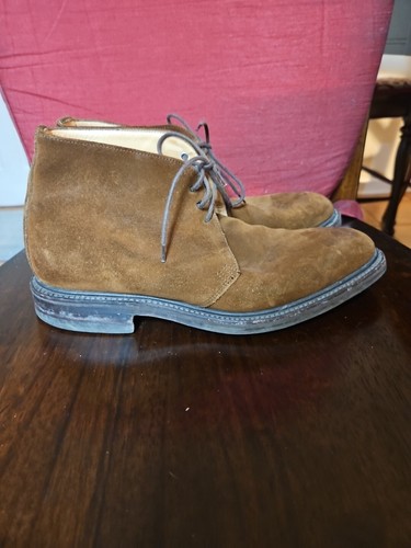 Sid Mashburn Chukka Boot Chocolate Suede Very Gently Used 8.5 Mens - Picture 2 of 8