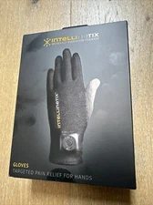 Intellinetix Vibrating Therapy Gloves - circulation & reduces pain SIZE M unisex