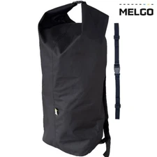Tactical duffel bag 100 l Black with strap Cordura MELGO K
