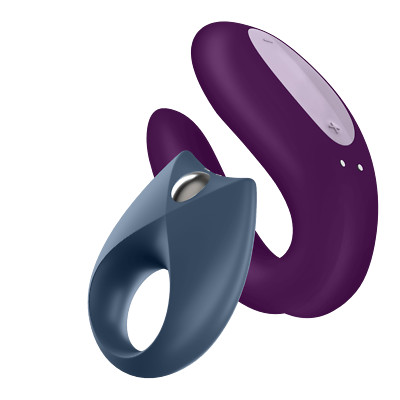 Satisfyer 'Partnerbox 2', inkl. 2 Apptoys (Double Joy & Royal One)