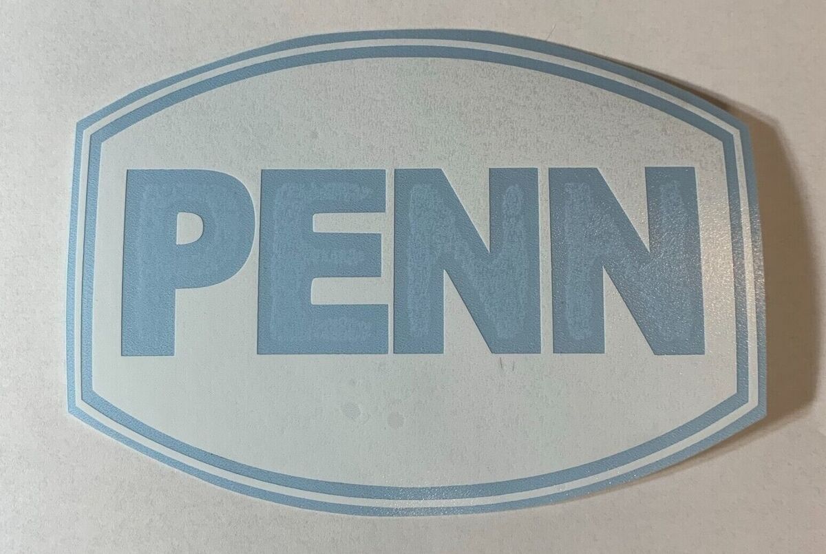 Penn Reels #1 Logo Die Cut Vinyl Decal High Quality Outdoor Sticker Fishing  Rods