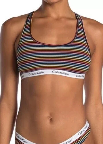 CK Modern cotton triangle bra, Women's Fashion, New Undergarments &  Loungewear on Carousell