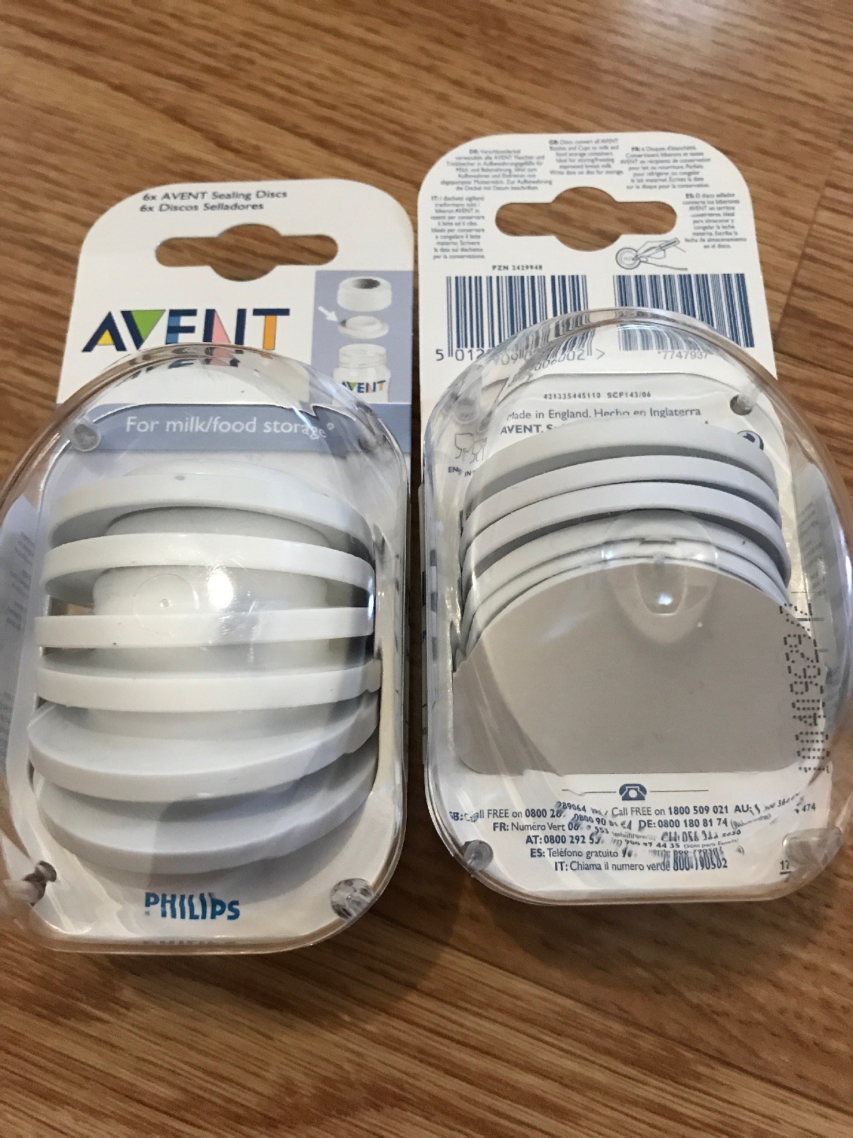 philips avent bottle sealing discs