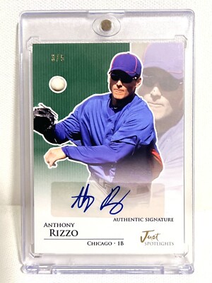 2011 Just Spotlights 3/5 Anthony Rizzo Auto Rookie