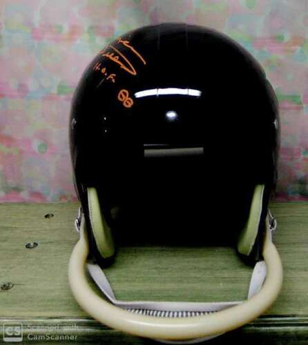 MIKE DITKA SIGNIERT CUSTOM T/B CHICAGO BÄREN 1 BAR "TK" HELM HOF88 JSA - Bild 3 von 3