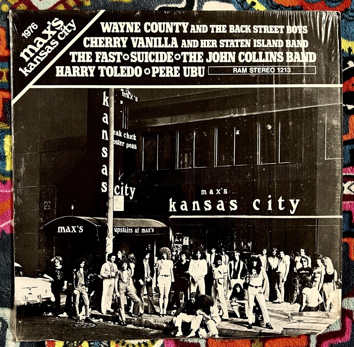 【アナログＬＰ●輸入盤】MAX'S KANSAS CITY 1976　NYパンク アナログLP○輸入盤】MAX'S KANSAS CITY 1976 NYパンク 最初の