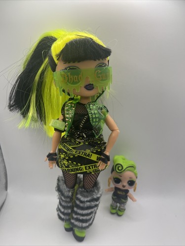 billie eilish doll green hair